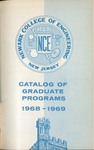 Newark College of Engineering Catalog of Graduate Programs 1968-1969 by New Jersey Institute of Technology