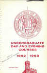Newark College of Engineering Undergraduate Courses 1962-1963 by New Jersey Institute of Technology