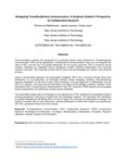 Academic Presentation 'Navigating Transdisciplinary Communication: A Graduate Student’s Perspective on Collaborative Research'