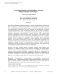 Overcoming Obstacles to Interdisciplinary Research: Empirical Insights and Strategies [Peer-reviewed journal] by Cristo Leon Ph.D. and James Lipuma Ph.D.