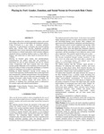 Playing by Feel: Gender, Emotion, and Social Norms in Overwatch Role Choice by Cristo Leon, Angela Arroyo, and James Lipuma