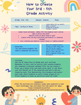 How to Create 3rd - 5th Grade Activity Plans