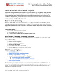 Greater Newark STEM Ecosystem - 2026 Convening - Small Group Outcomes & Action Plan